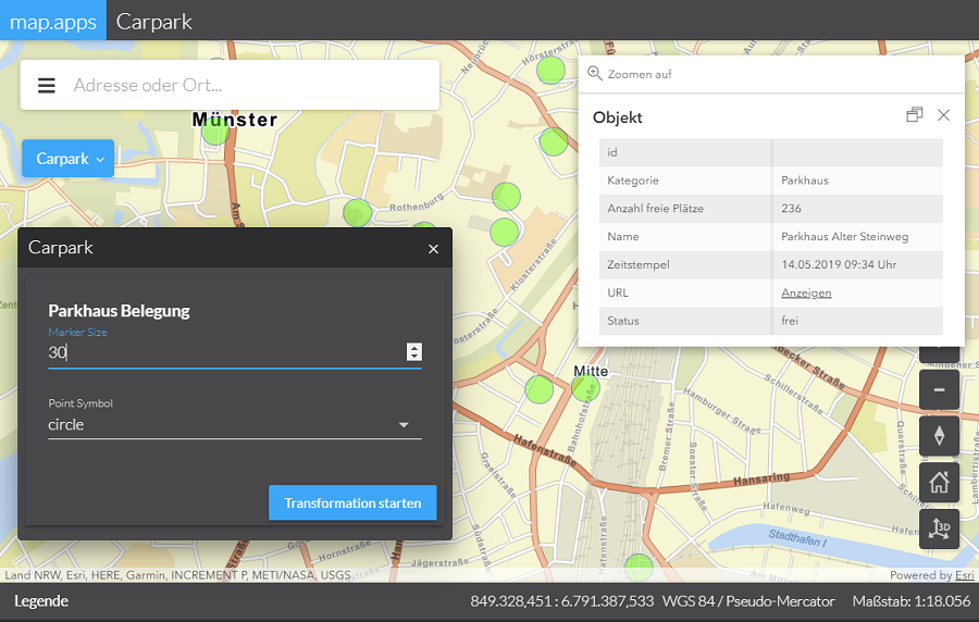 map.apps ETL Datenverarbeitung