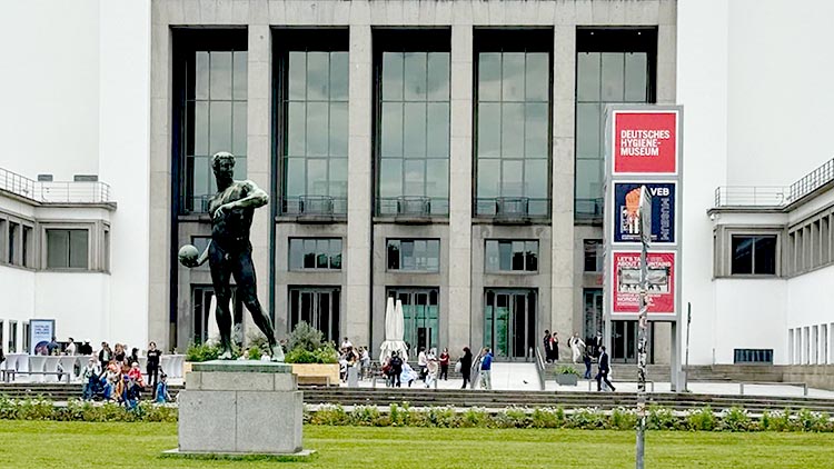 Ort der Veranstaltung: Das Hygiene Museum in Dresden.